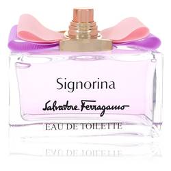 Signorina Eau De Toilette Spray (Tester) By Salvatore Ferragamo